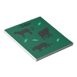 Schwarze Panther Notizblock