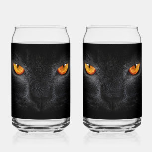 Schwarze Pantheraugen Dosenglas