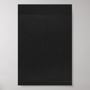 Schwarze Pappe - Texturierter Hintergrund Poster
