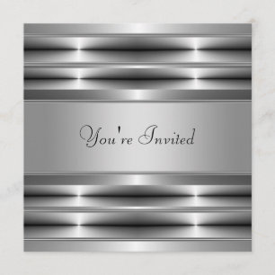 Schwarze Party für jeden Anlass Einladung