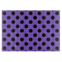 Schwarze Polka-Punkte auf Lavendel
