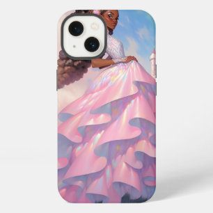 Schwarze Prinzessin Fantasy-Kunst iPhone Hülle