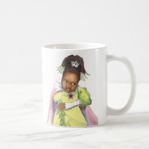 Schwarze Prinzessin u. die Froschmädchen-Tasse Kaffeetasse