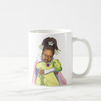 Schwarze Prinzessin u. die Froschmädchen-Tasse Kaffeetasse