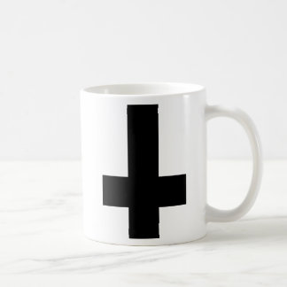 Schwarze QuerTasse Kaffeetasse