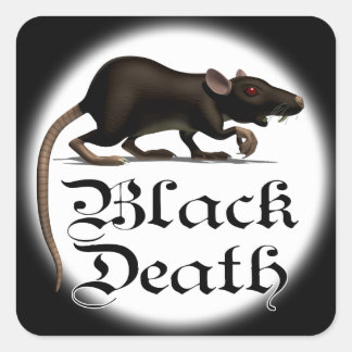 Schwarze Ratten Sticker