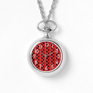 Schwarze Raumschiffe Armbanduhr