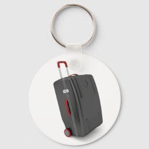 Schwarze Reisetasche Schlüsselanhänger