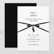 SCHWARZE RIBBON & BOW