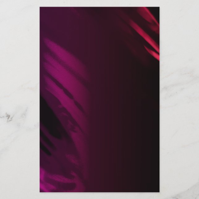 Schwarze Rose Briefpapier (Vorderseite)