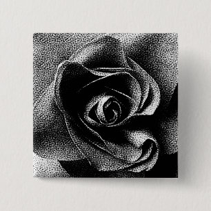 SCHWARZE ROSE BUTTON