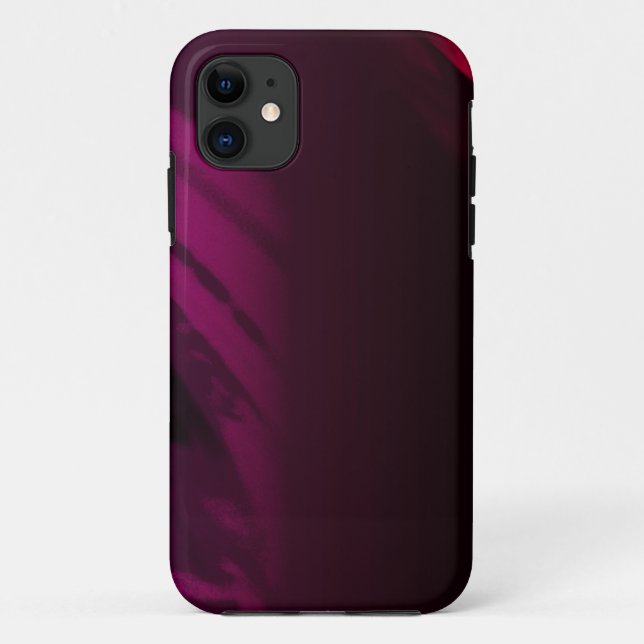 Schwarze Rose Case-Mate iPhone Hülle (Rückseite)