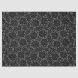 Schwarze Rose im Hintergrund Seidenpapier