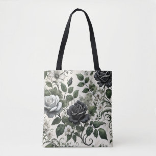 Schwarze Rose Tasche