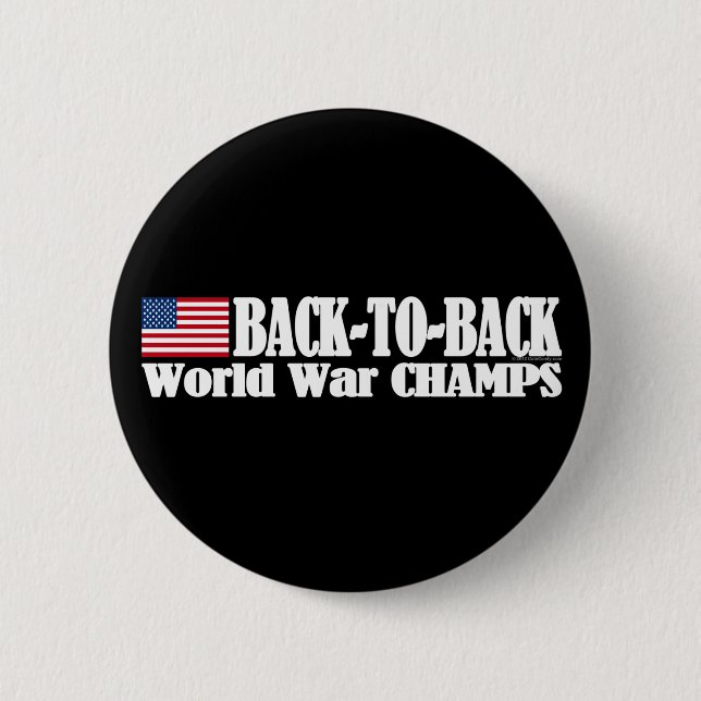 Schwarze Rücken an Rückenusa-Champions Button (Vorderseite)