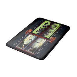 Schwarze Schafe Badematte