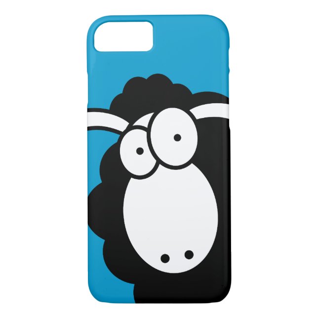 Schwarze Schafe Case-Mate iPhone Hülle (Rückseite)