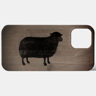 Schwarze Schafe Silhouette Case-Mate iPhone Hülle