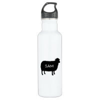 Schwarze Schafe Silhouette mit Ihrem Text