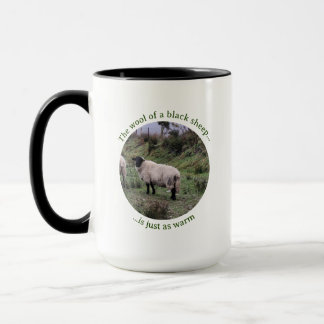 Schwarze Schafe Tasse