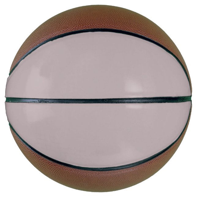 Schwarze Schatten (feste Farbe) Basketball (Vorderseite)