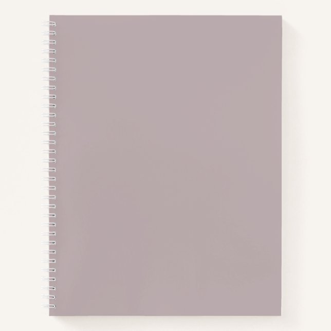 Schwarze Schatten (feste Farbe) Notizbuch (Vorderseite)