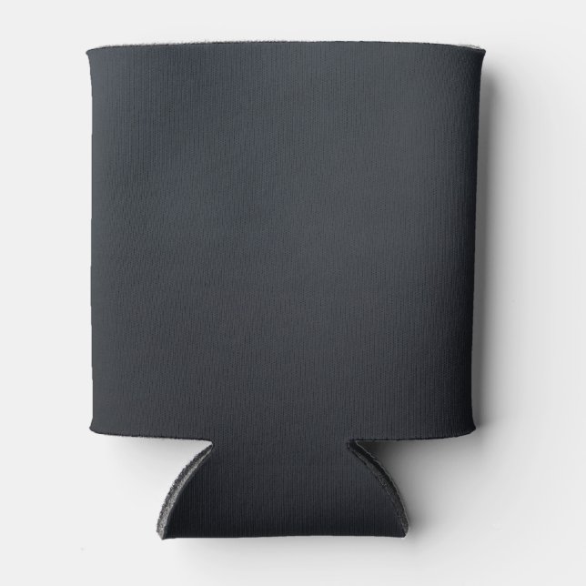 Schwarze Schaumstoff-Dosenkühler Dosenkühler (Vorderseite)
