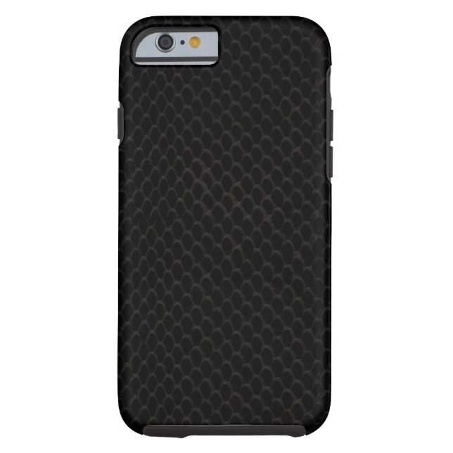 Schwarze Schlange Skin Pattern Case-Mate iPhone Hülle (Rückseite)