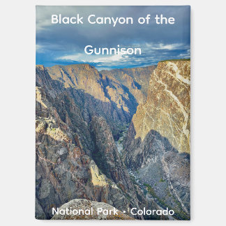 Schwarze Schlucht des Gunnison, CO Magnet