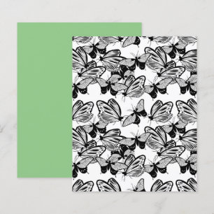 Schwarze Schmetterlinge Weißbuch