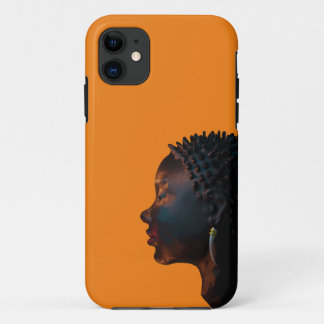 Schwarze Schönheit afrikanischer Frauen Case-Mate  iPhone Hülle