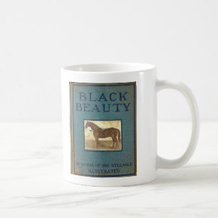 Schwarze Schönheit Kaffeetasse