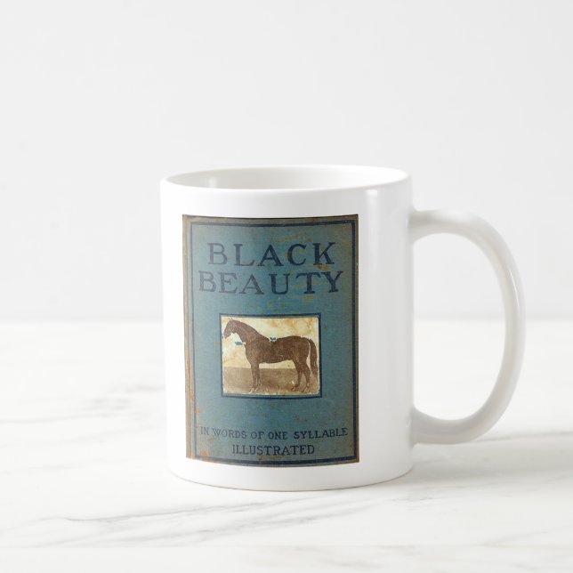 Schwarze Schönheit Kaffeetasse (Rechts)