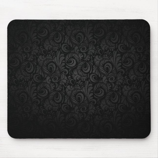 Schwarze Schönheit Mousepad (Vorne)