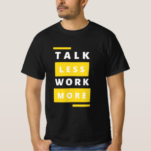 Schwarze Schrift Typografie niedlich moderne stilv T-Shirt