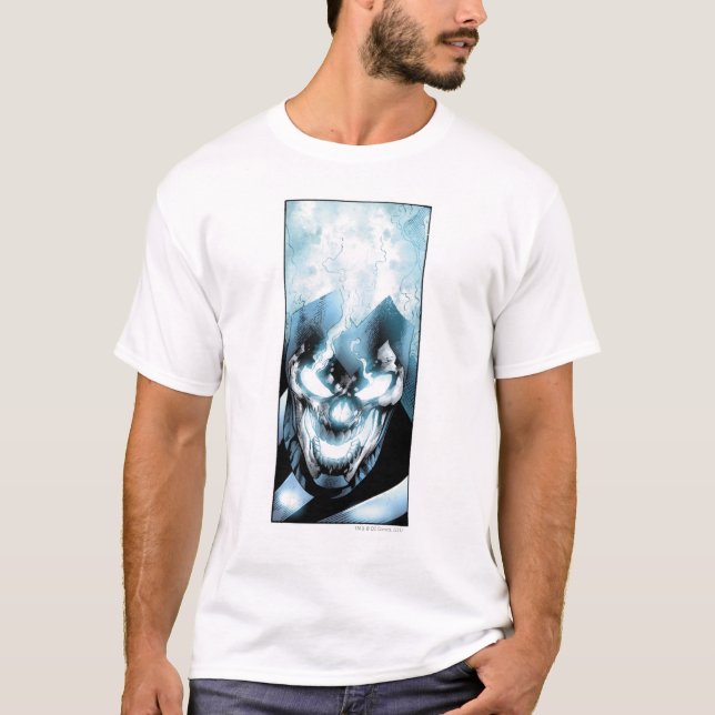 Schwarze Signalleuchte T-Shirt (Vorderseite)