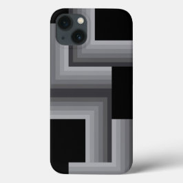 Schwarze, silberne, coole, einzigartige, trendige  Case-Mate iPhone hülle