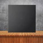 Schwarze Solid-Farbe Fliese<br><div class="desc">Schwarze Keramik</div>