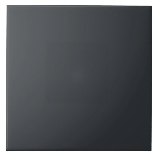 Schwarze Solid-Farbe Fliese (Vorderseite)