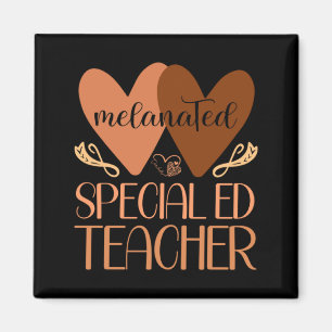 Schwarze Sonderpädagogik-Lehrerin Schwarze Geschic Magnet