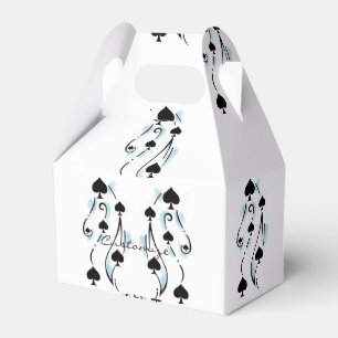 Schwarze Spades Tattoo Style Thunder_Cove Geschenkschachtel