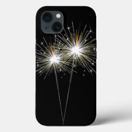schwarze Sparkler Case-Mate iPhone Hülle