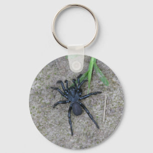 Schwarze Spider Schlüsselanhänger