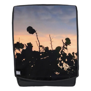 Schwarze Spitzen-Sonnenuntergang Rucksack