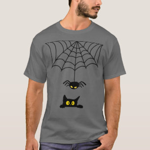 Schwarze Spukhaftigkeit T-Shirt