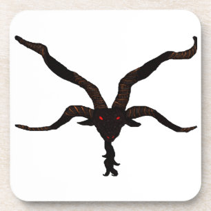 Schwarze Sternvulkanische Untersetzer