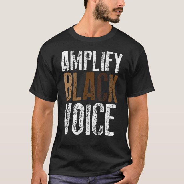 Schwarze Stimmen verstärken Black Empowerment Blac T-Shirt (Vorderseite)