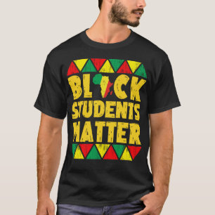 schwarze Studenten T-Shirt