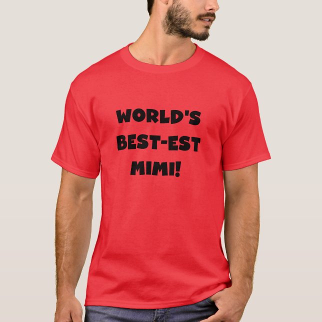 Schwarze T - Shirts und Geschenk des Gut-est der (Vorderseite)