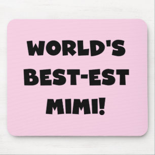 Schwarze T - Shirts und Geschenk des Gut-est der Mousepad
